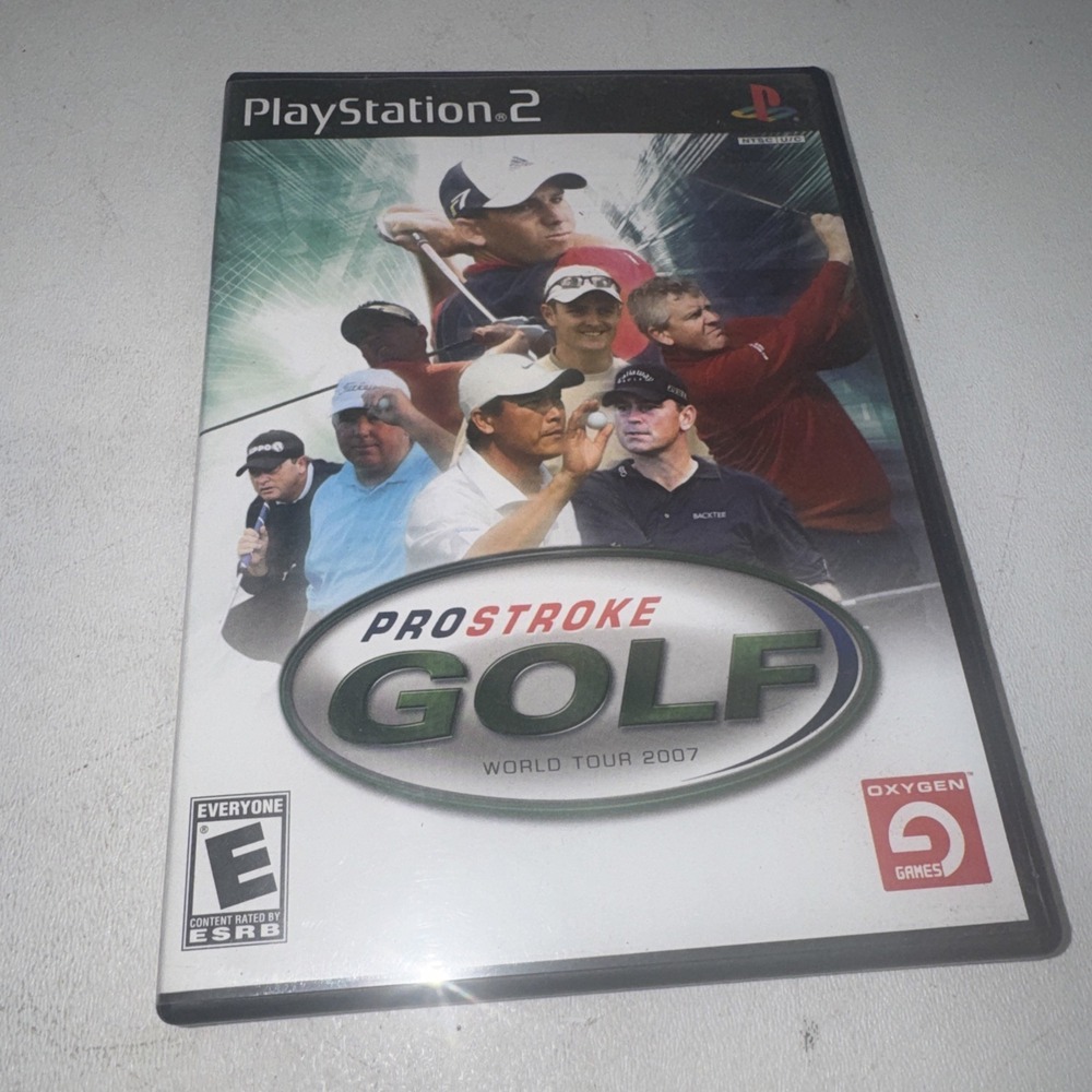 ProStroke Golf: World Tour 2007 (Sony Playstation 2/PS2) - Cib